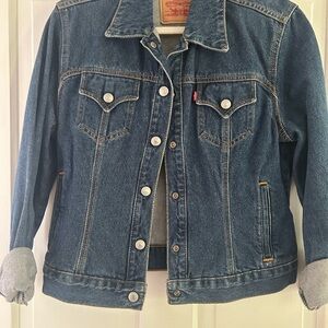 Levi's  Blue Jean Jacket Classic Trucker Style